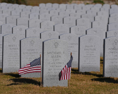 The government shutdown prompts the cancellation of some Veterans Day events