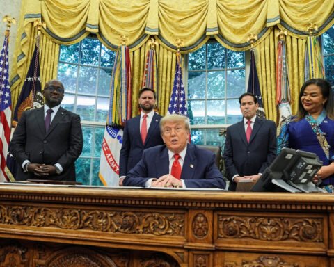 Congo, Rwanda initial economic pact in Washington as part of peace process