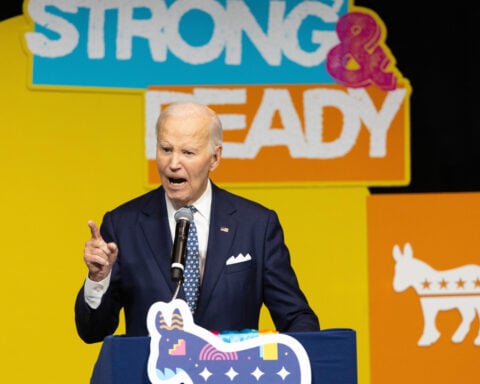 Biden urges on Nebraska Democrats as underdogs in his return to the political stage in Omaha