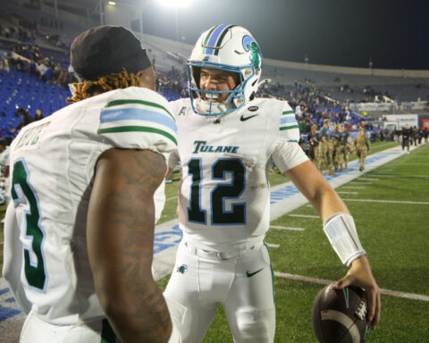 Tulane beats No. 22 Memphis 38-32 to stay in contention for the Group of 5 spot in CFP