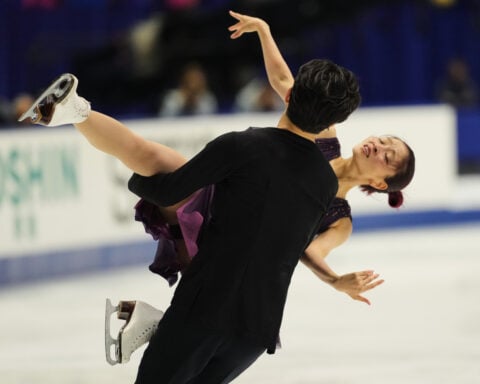 Shibutani siblings finish sixth in ice dancing return at NHK Trophy