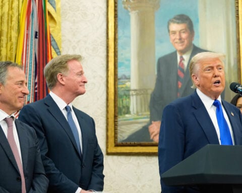 White House says naming new Washington Commanders stadium after Trump would be 'beautiful'