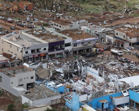 Tornado in southern Brazil kills six, injures hundreds