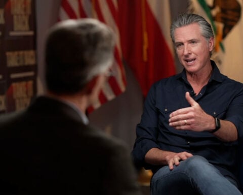 Newsom says Democrats’ Tuesday wins, including Prop 50, represent ‘a new moment’ for party