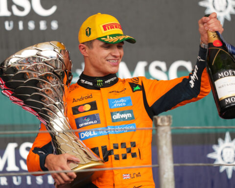 Norris wins Formula 1's Brazilian Grand Prix to extend his lead with 3 races left