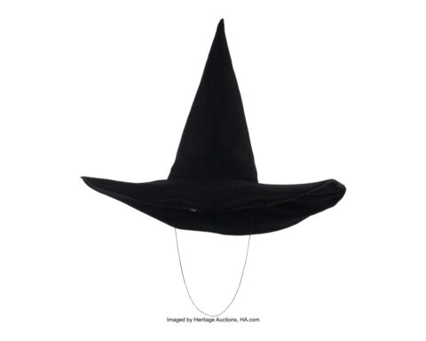 Black hat worn by the Wicked Witch of the West in 'The Wizard of Oz' is going up for auction