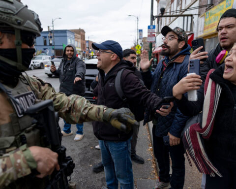 DHS says agents were shot at amid chaotic day of immigration enforcement operations in Chicago area