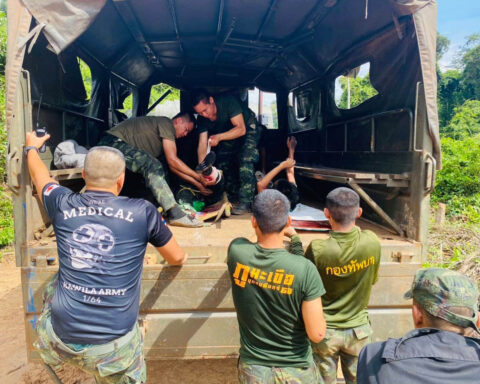 Thailand demands apology from Cambodia for land mine explosion that injured soldiers