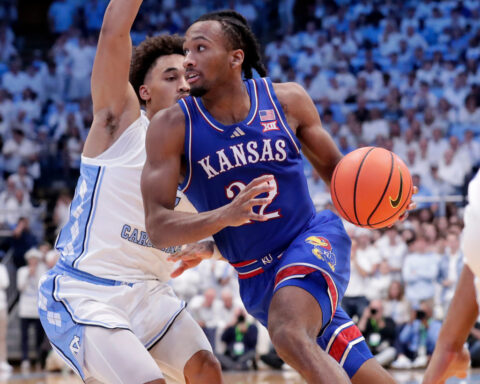 Kansas freshman Darryn Peterson misses game with hamstring injury
