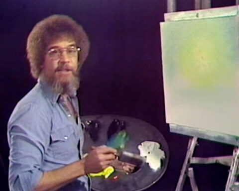 Bob Ross paintings to be auctioned to support US public television