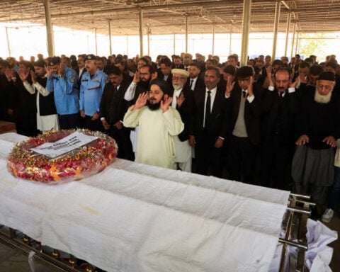 Suicide bombing in Pakistan capital kills 12, raises regional tension