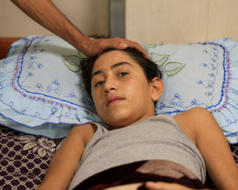 Gaza patients face a painful wait as hospitals sag under burden of cases