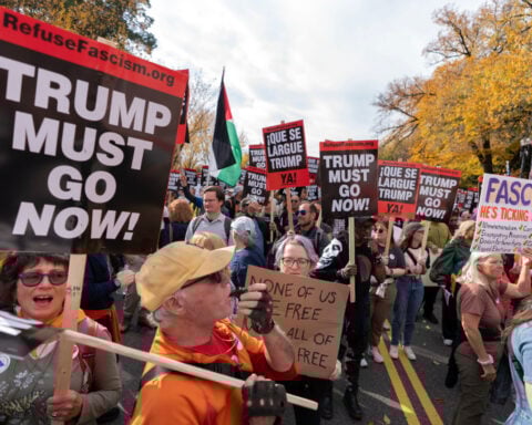 More Americans are unhappy with the way Trump is managing the government, AP-NORC poll shows