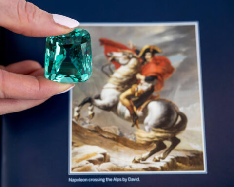 Sotheby's says a diamond brooch lost by Napoleon as his forces fled Waterloo sells for $4.4 million