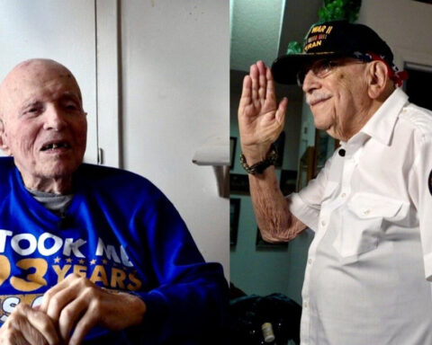 Major milestone: Two WWII centenarians celebrate birthdays and Veterans Day this month