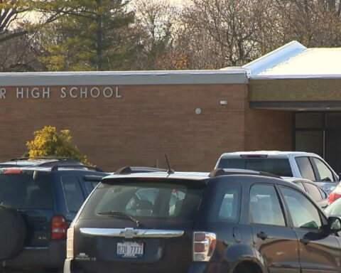 'All he did was leave school': Video shows police detaining student