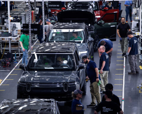 Volkswagen says Rivian JV tech could extend to combustion cars in future