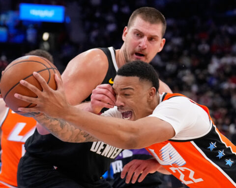 Jokic's 55-point game pays off with rare win for Nuggets on one of his prolific scoring nights