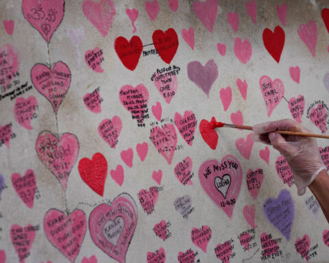 UK commits to ensuring 'poignant' COVID memorial wall in London will be preserved