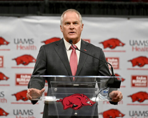 Baylor AD Rhoades takes leave, steps down as CFP chairman and is replaced by Arkansas AD Yurachek