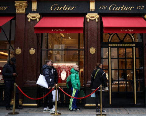 Cartier-owner Richemont beats quarterly sales forecast as sales jump 14%