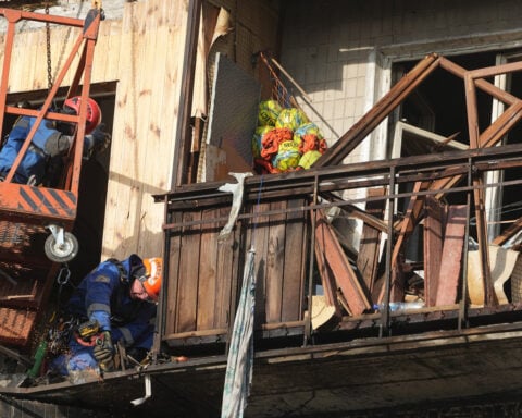 Russian drone and missile attack on Kyiv kills 6 people and injures at least 35