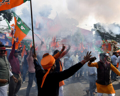 Modi’s alliance set to easily win Indian Hindi heartland vote