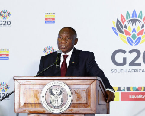 South Africa will hand G20 over to US 'empty chair', president says