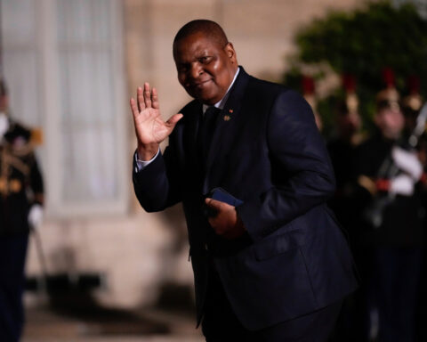 Central African Republic leader cleared for third term in key vote followed closely by Russia