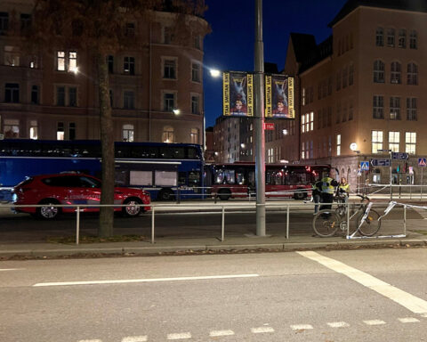 Several people killed as bus crashes into stop in Stockholm, police say