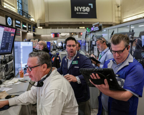 Global equities index falls, bond yields rise on fading rate cut hopes