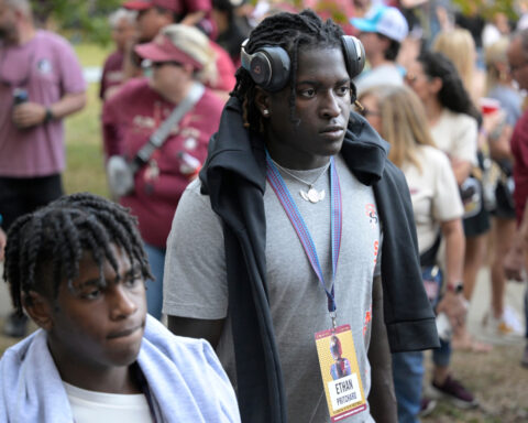 FSU freshman Ethan Pritchard returns to campus nearly 3 months after getting shot