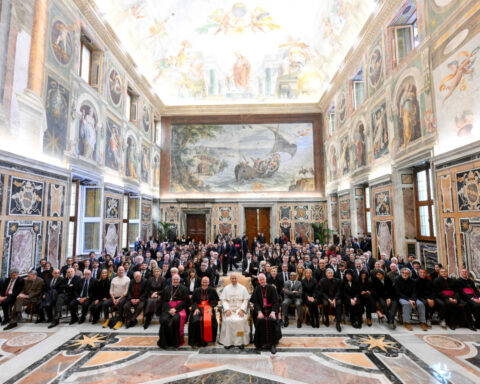 Pope hosts Hollywood stars at Vatican, laments decline in movie-going