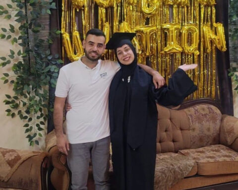 Bittersweet moments of joy as Gaza celebrates high school graduations without schools