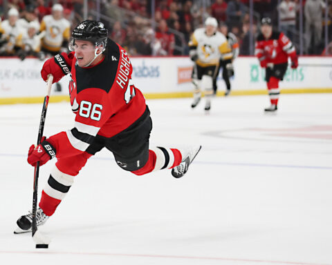 Devils leading scorer Jack Hughes out 2 months after finger surgery