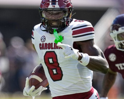 Texas state trooper who had run-in with South Carolina's Nyck Harbor was sent home from game