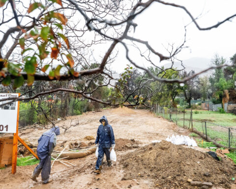 Atmospheric river hits Southern California with risks of flash floods and deaths on stormy seas