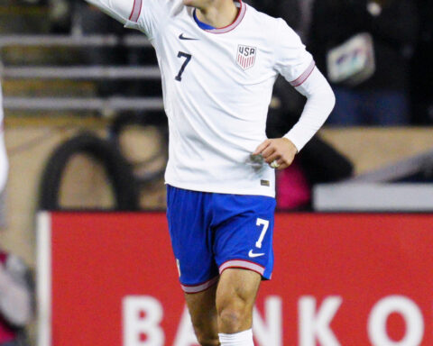 Gio Reyna passes father for international goals, then gets teased for scoring his first header