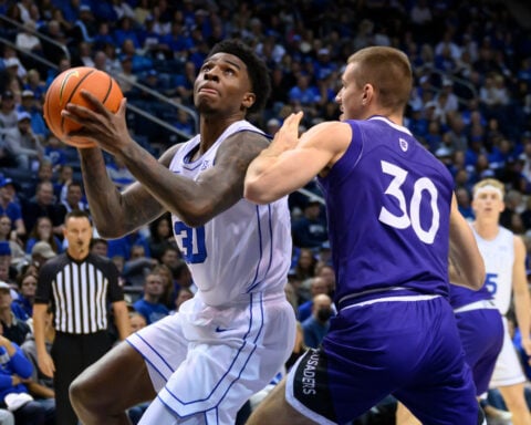 BYU guard Kennard Davis Jr. suspended indefinitely for rules violation following arrest