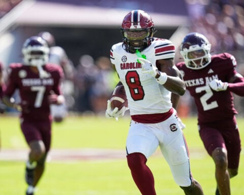 Texas state trooper ‘sent home’ after altercation with South Carolina wide receiver Nyck Harbor