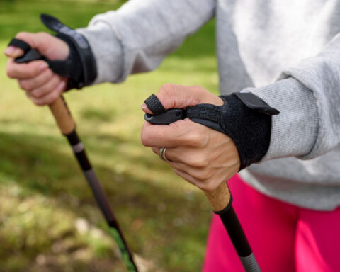 Nordic walking isn’t just a ‘senior sport.’ It’s a fun way to burn calories and work your muscles