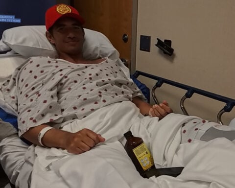 Lifeguard recounts terrifying shark bite