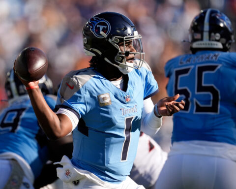 Calvin Ridley’s return for the Titans ends abruptly with season-ending broken leg