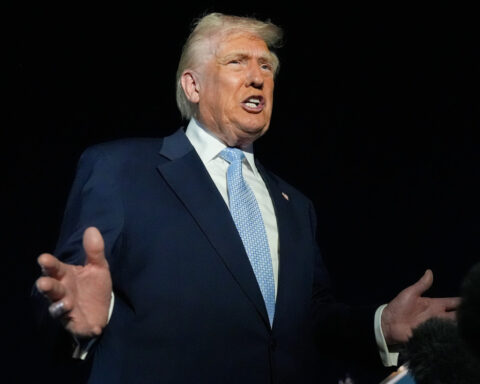 Trump defends Tucker Carlson after interview with activist known for his antisemitic views