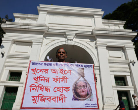 Ahead of Hasina court verdict, son warns of Bangladesh violence if party ban stays