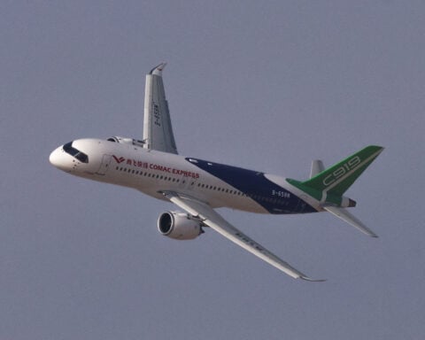 China's C919 takes to Dubai skies in bid to win over Gulf buyers