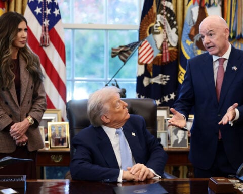 Trump muses about what it would take to strip US World Cup host cities of games just months before the tournament kicks off