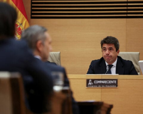 Ex-leader of Spain's Valencia region grilled in parliament over deadly floods