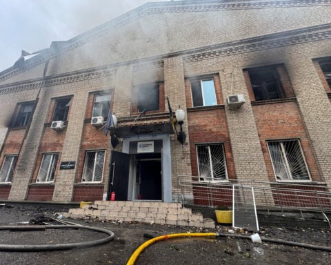 Russian drones damage Suspilne newsroom building in Ukraine's Dnipro, broadcaster says