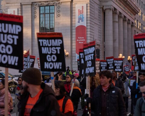 The Latest: Trump to decide on Epstein files release after Senate agrees to pass the legislation